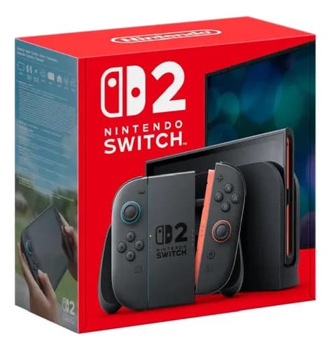 Consola Nintendo Switch 2 256gb Versión Estándar Hk Negro