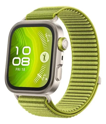 Smartwatch Huawei 1.82 Aluminio Watch Fit 4 Pro Gris Nylon Verde Negro