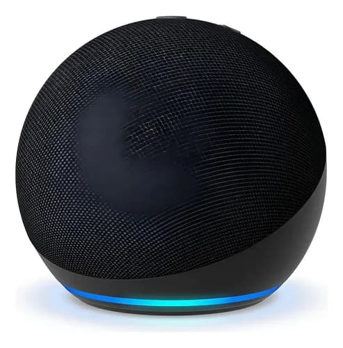 Amazon Echo Dot 5th Gen Con Asistente Virtual Alexa Negra Charcoal
