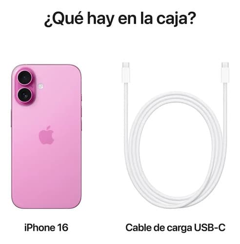 Apple iPhone 16 (128 Gb) - Rosa - 9