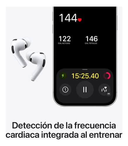 Apple AirPods Pro 3 Color Blanco Con Cancelación De Ruido Blanco - 4