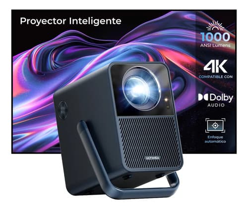 Proyector Ultimea Poseidon E40 Portátil Todo En Uno Azul Oscuro - 3