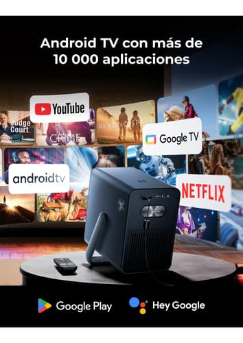 Proyector Ultimea Poseidon E40 Portátil Todo En Uno Azul Oscuro - 5