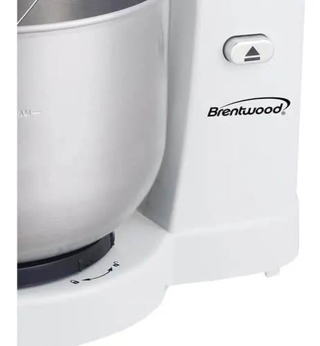 Batidora De Soporte Brentwood Sm-1162w Retro 5 Velocidades 3.3 L Inox Blanco - 7