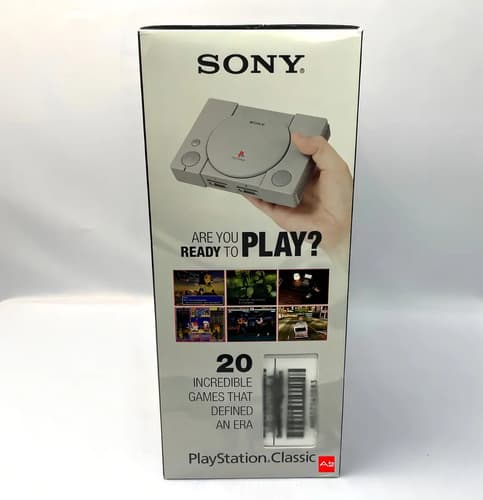 Sonyplaystation Classic Scph-1000r 16gb Standard Color Gris 2020 - 11
