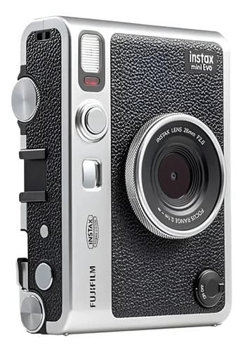 Cámara Instantánea Fujifilm Instax Mini Evo Hybrid Con 10 Pe Negro - 2