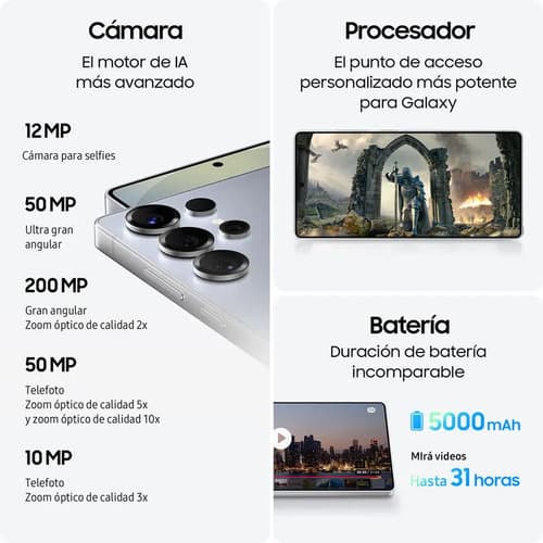 Samsung Galaxy S25 Ultra 256g Titanium Gray - Excelente (Reacondicionado) - 5