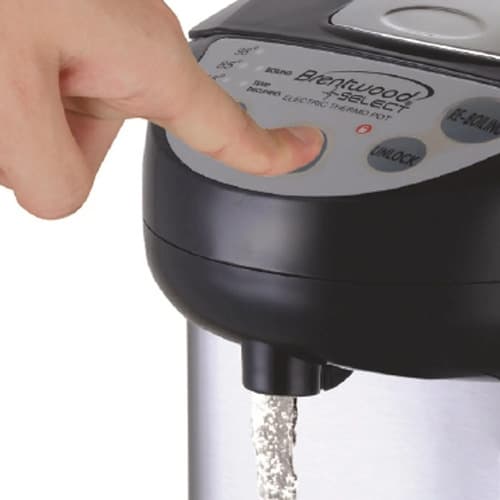 Brentwood Kt33bs Dispensador Eléctrico De Agua Caliente Gris - 7
