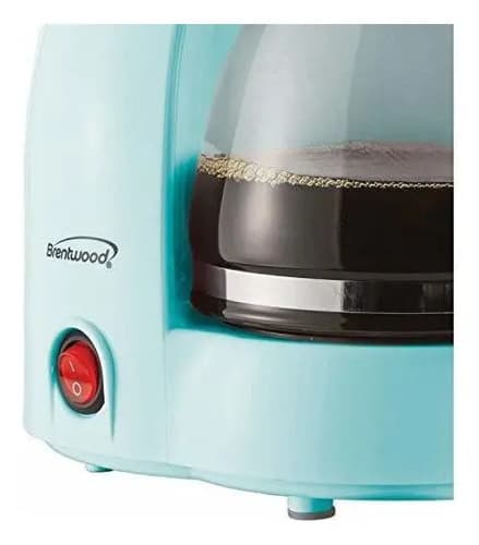 Prensa Francesa Brentwood Ts-213bl Cafetera Para 4 Tazas, Az Azul - 3