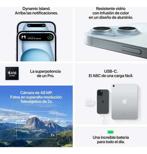 Apple iPhone 15 128 Gb Rosa - 8