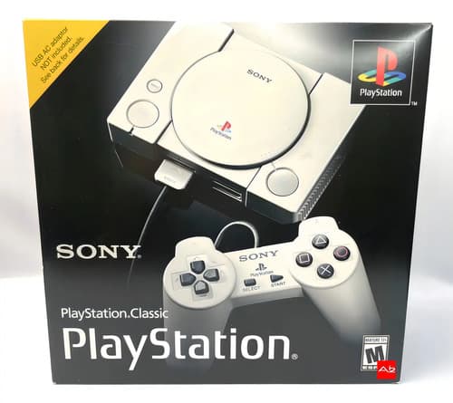 Sonyplaystation Classic Scph-1000r 16gb Standard Color Gris 2020 - 10
