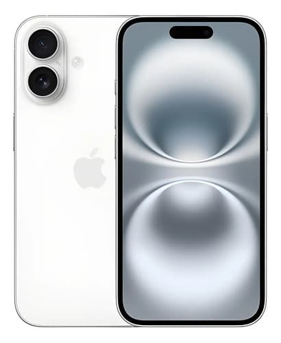 Apple iPhone 16 (128 Gb) - Blanco - Excelente (Reacondicionado)