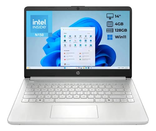Notebook N150 14 4gb De Ram - 128gb Ssd - Intel Processor Gris