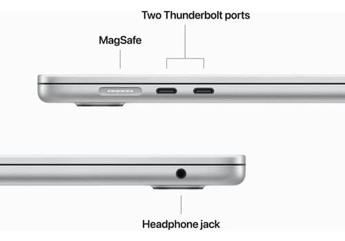 Macbook Air Pantalla De 15 Pulgadas Laptop Apple 8gb 512ssd Plateado - 4