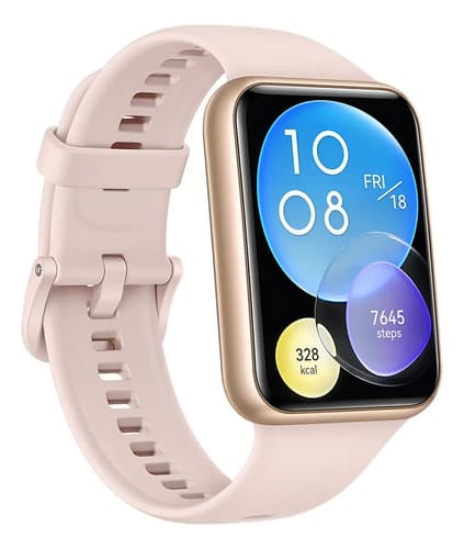 Smartwatch Huawei Watch Fit 2 1.74'' Amoled 4gb 5 Atm Color De La Caja Rosa Color De La Correa Rosa Color Del Bisel Rosa