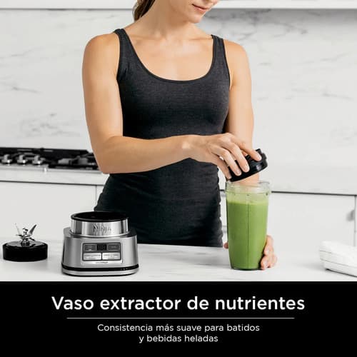 Ninja® - Licuadora Ninja® Foodi Con Auto-iq - Ss101 Color Plateado - Excelente (Reacondicionado) - 4