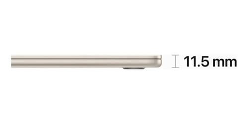 Macbook Air 15  Laptop M2 Chip - 8gb Memory -512gb Starlight Dorado - 3