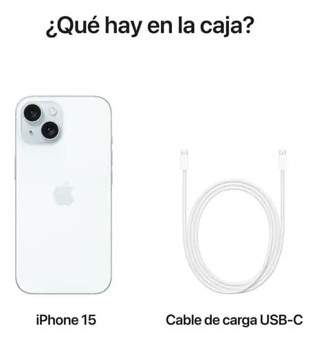 Apple iPhone 15 (128 Gb) - Azul - 9
