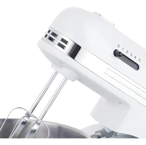 Batidora De Soporte Brentwood Sm-1162w Retro 5 Velocidades 3.3 L Inox Blanco - 6
