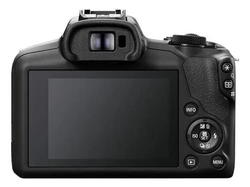 Cámara Canon Mirrorless Eos R100 Rf-s 18-45mm F4.5-6.3 Is St Color Negro - 4