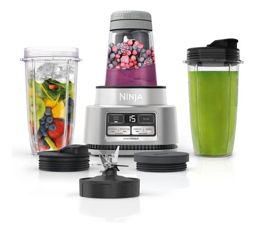 Ninja® - Licuadora Ninja® Foodi Con Auto-iq - Ss101 Color Plateado - Excelente (Reacondicionado)