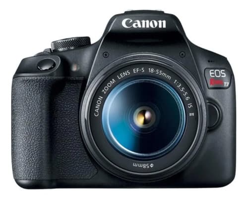  Canon Eos Rebel Kit T7 + Lente 18-55mm Is Ii Dslr Negro