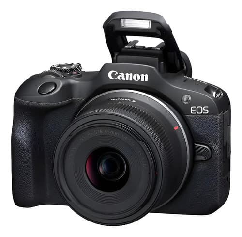 Cámara Canon Mirrorless Eos R100 Rf-s 18-45mmoutlet Negro
