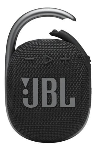 Bocina Jbl Clip 4 Portátil Con Bluetooth Black  Black
