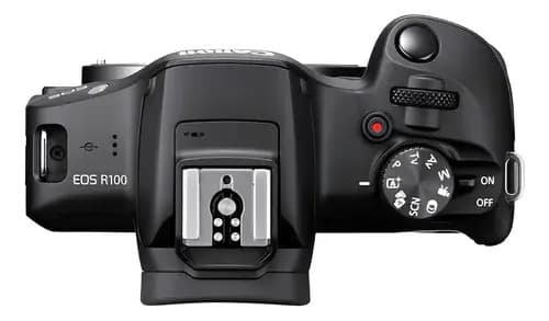 Cámara Canon Mirrorless Eos R100 Rf-s 18-45mmoutlet Negro - 4