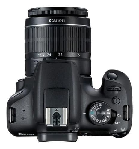 Canon Eos Rebel Kit T7 + Lente 18-55mm Is Ii Dslr Negro - 5