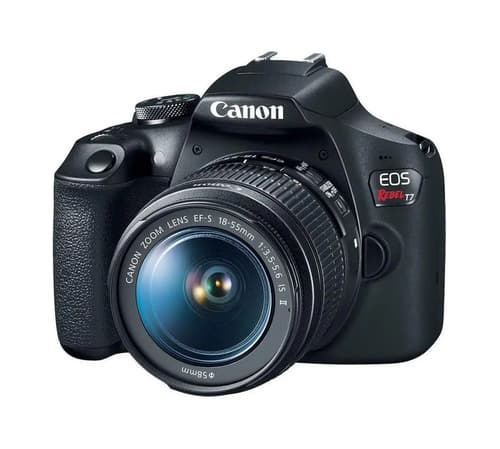  Canon Eos Rebel Kit T7 + Lente 18-55mm Is Ii Dslr Negro - 3