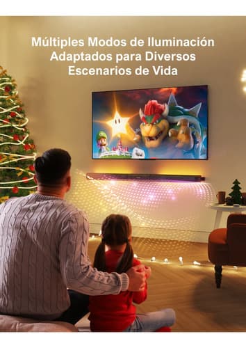 Barra De Sonido Ultimea Apollo S70 Bluetooth Luz Led Negro - 8