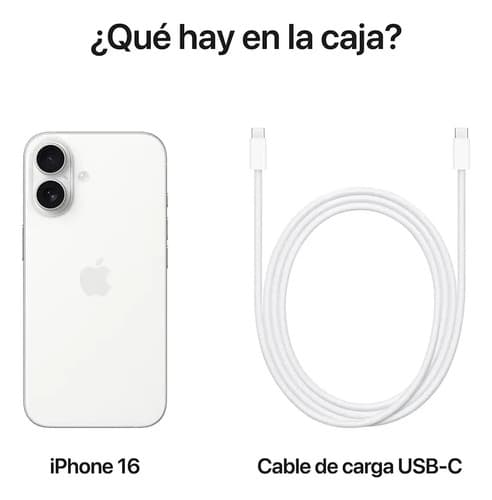 Apple iPhone 16 (128 Gb) - Blanco - Excelente (Reacondicionado) - 10
