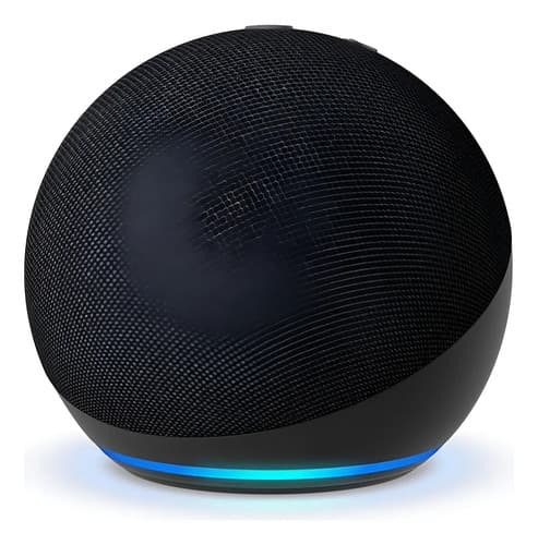 Amazon Echo Dot 5th Gen Con Asistente Virtual Alexa Negra Charcoal