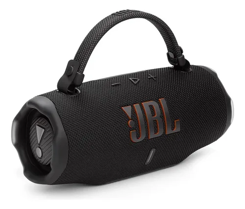 Bocina Jbl Charge 6: Potencia Y Portabilidad En Sonido Negro